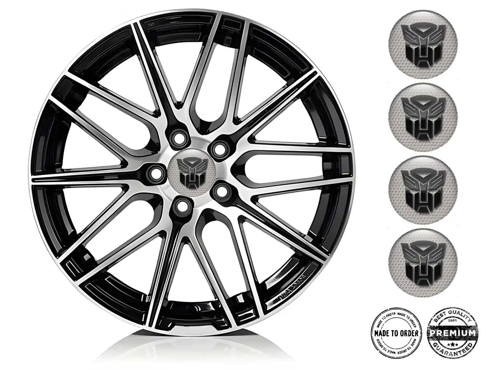 Sticker on Rims Style Advanced Cosmic Wave Nexus Thrust